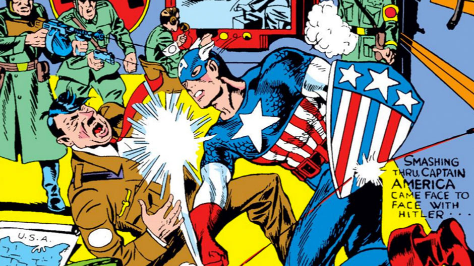 Captain America vs Hitler