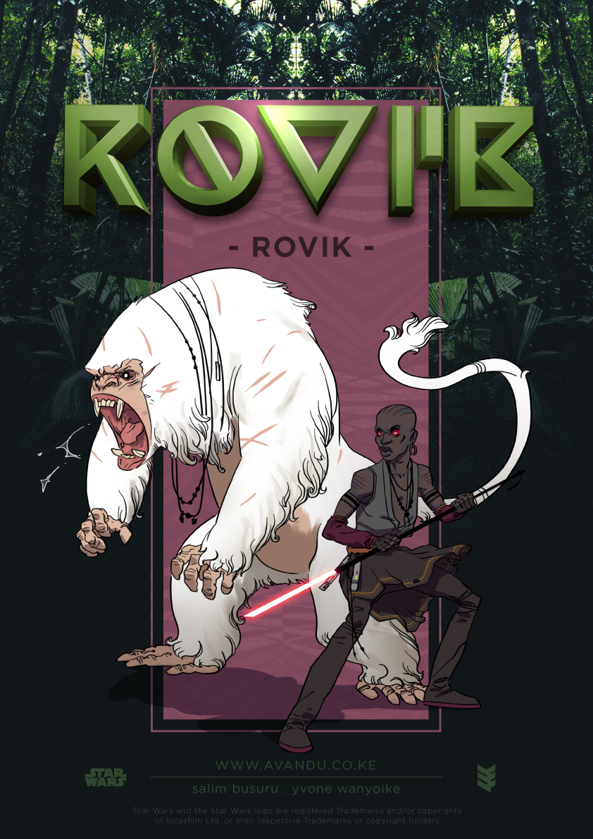Rovik Cover illustrated by Salim Busuru - Avandu Core