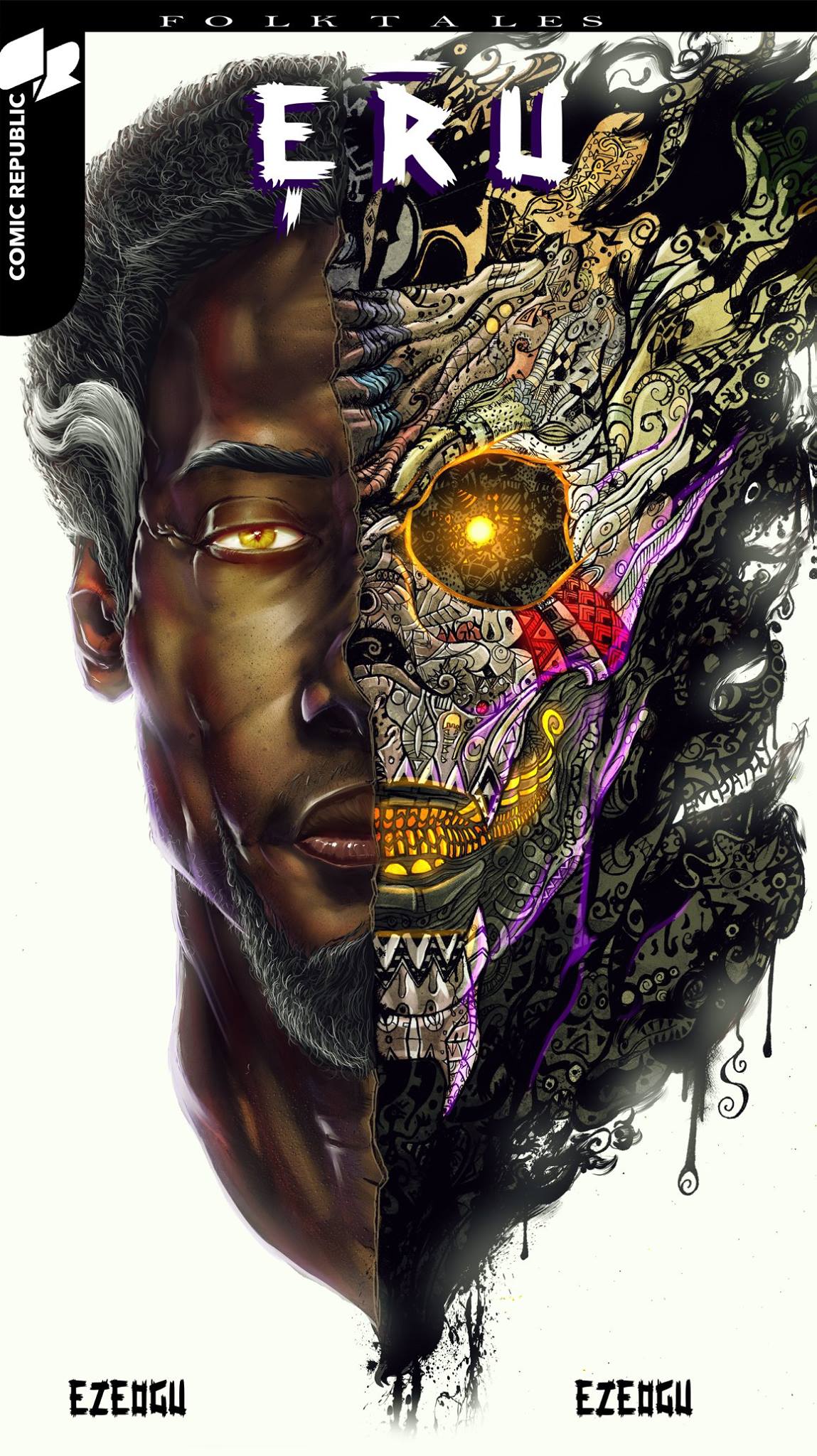 Cover of Eru, a horror comic book by the Ezeogu Brothers published by Comic Republic