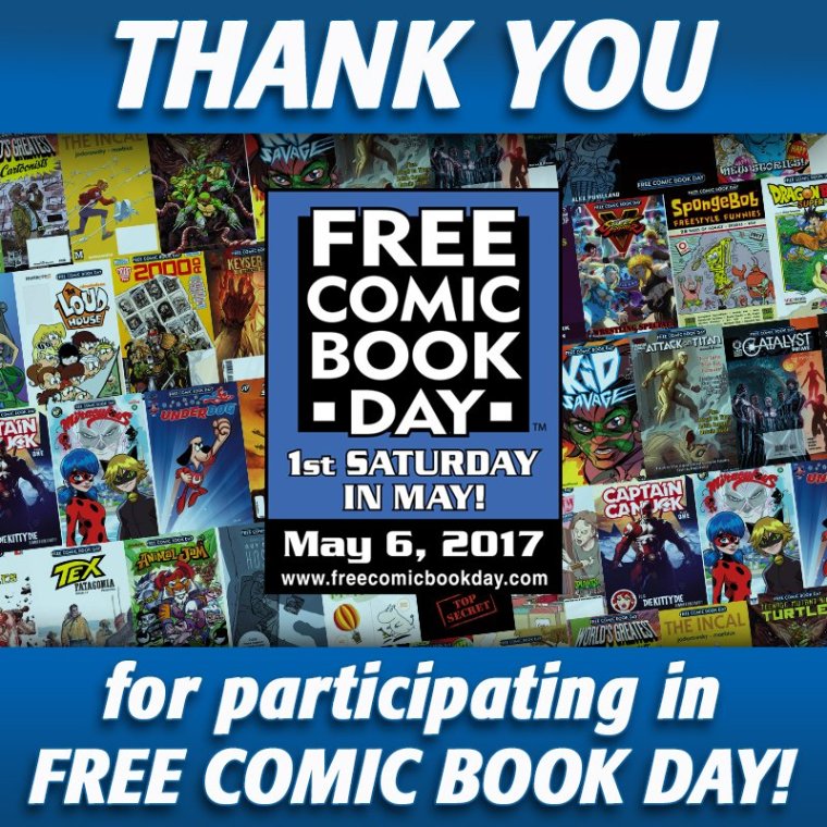  Free Comic Book Day 2017