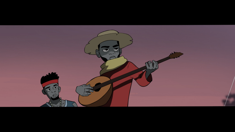 DJ Juls rescues Worlasi in the Poka animated music video for Booze High
