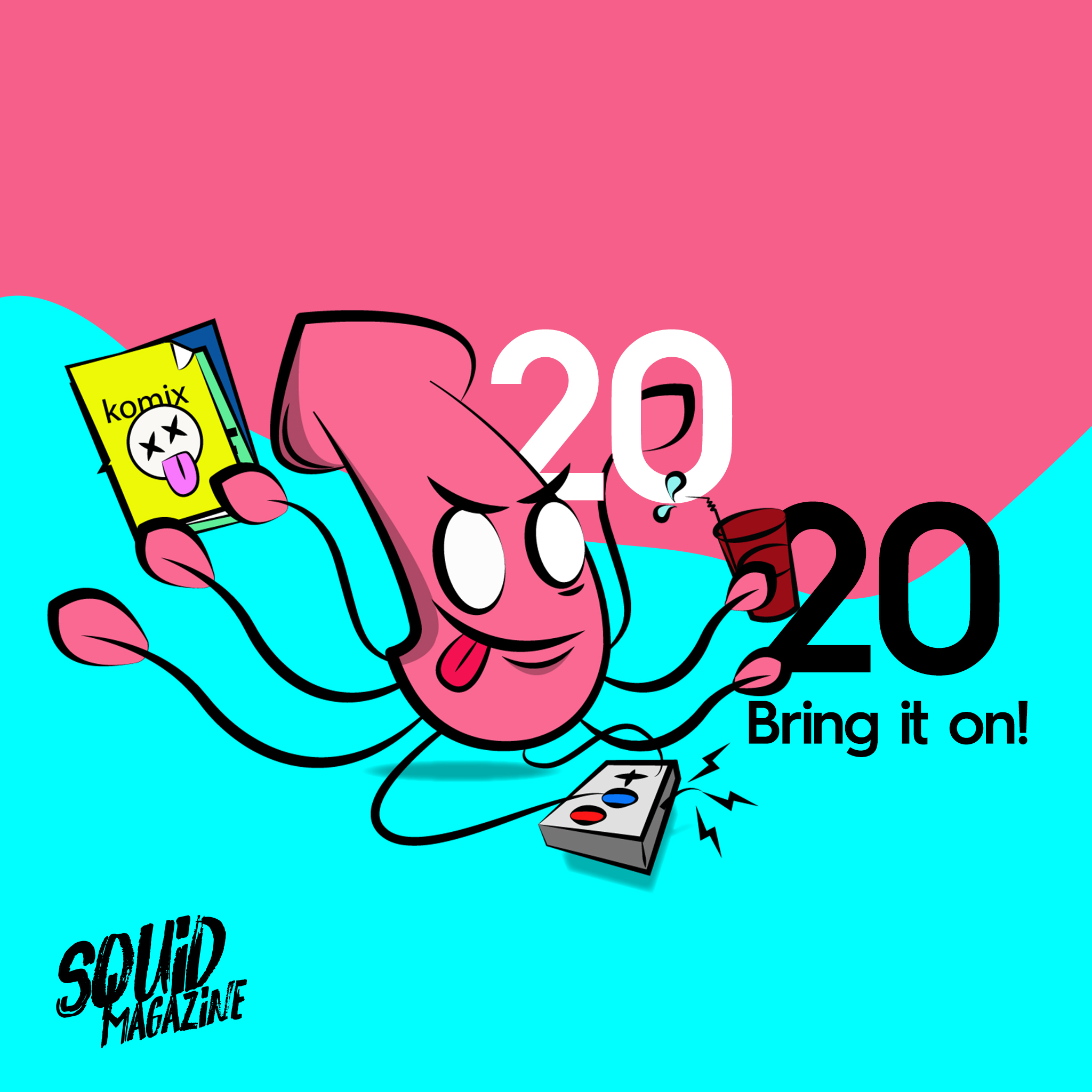 Squid Mag Vision 2020 happy new year